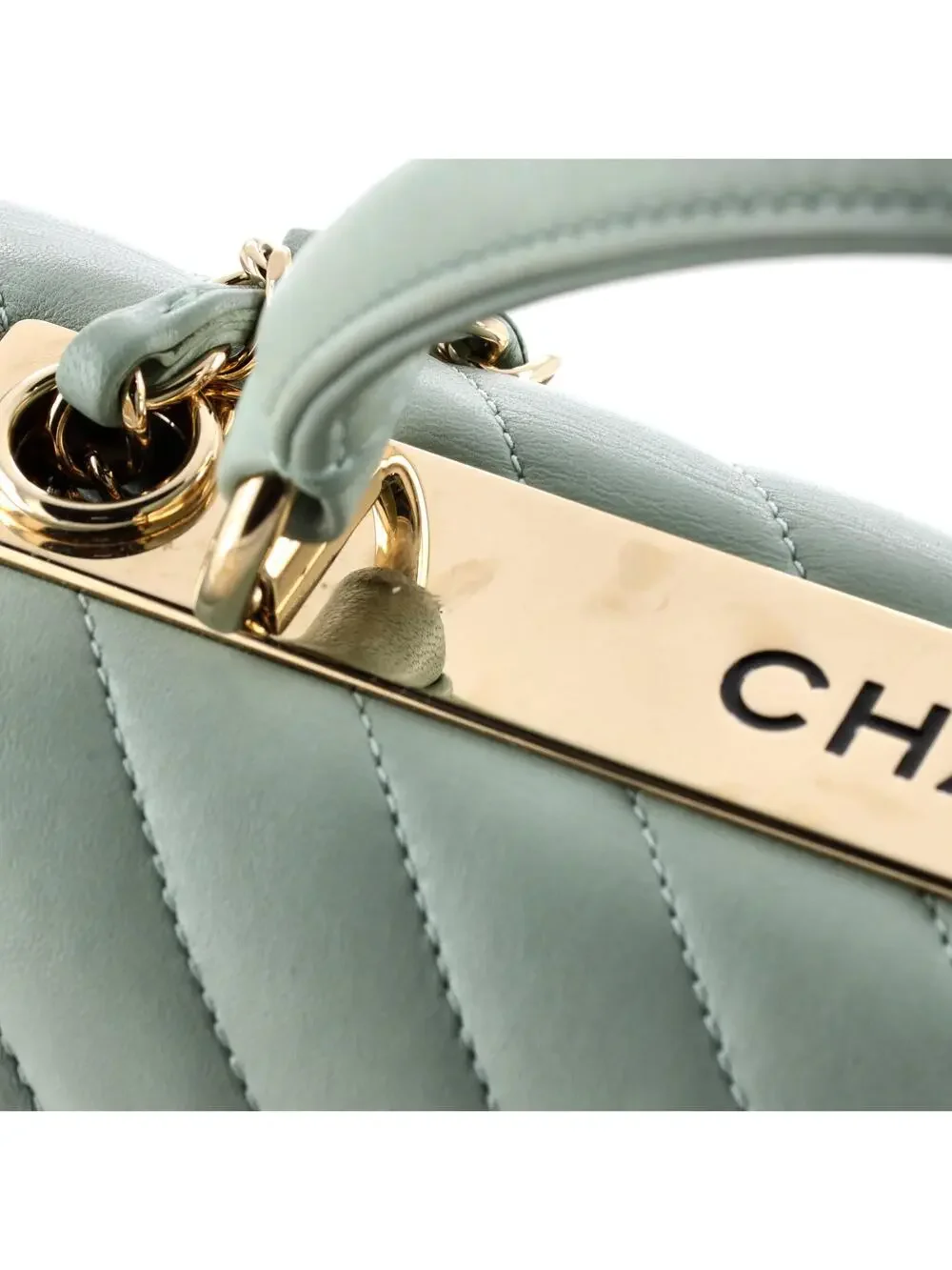 Chanel Trendy Cc Top Handle Bag Chevron #281422C47B